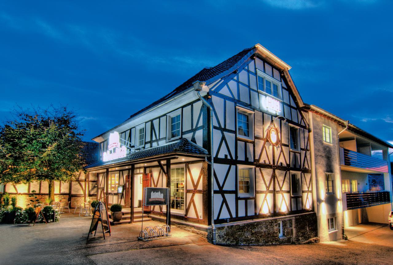 Hotel Burgcafe Dattenfeld Bagian luar foto